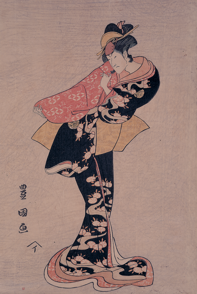 歳和壽禮女中狂言図