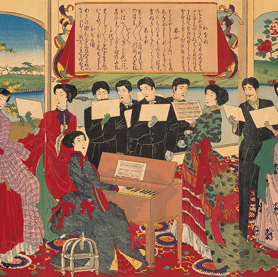 小学唱歌之略図（オルガン）