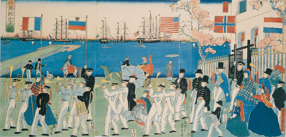横浜鈍宅之図
