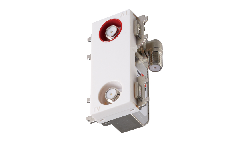 IN-OUT端子可動型 直列ユニット DWK10M-B | マスプロ電工